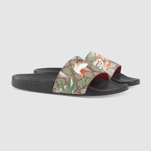 Men’s Tian Gucci Printed Slides